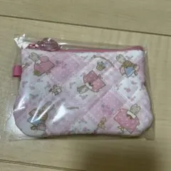 サンリオ シークレットミニフラットポーチ マロンクリーム