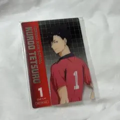 ハイキュープラザ 黒尾鉄朗 入場特典 クリアカード カード ハイキュー