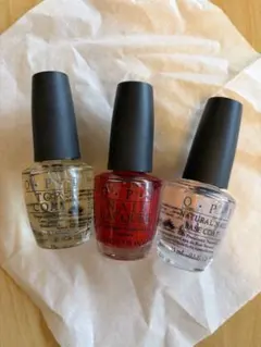 O.P.I. ネイルケア マニキュア3本セット