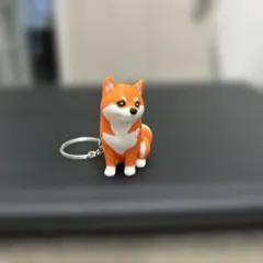 柴犬 キーホルダー オレンジ