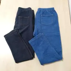 UNIQLO 110cm レギンスパンツ 2本セット