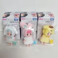 ぷちリカちゃん　サンリオキャラクターズマイ メロ シナモロール ポムポムプリン