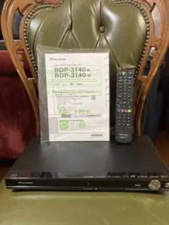 【ジャンク品】Pioneer ブルーレイ BDP-3140-K 2017年製のサムネイル