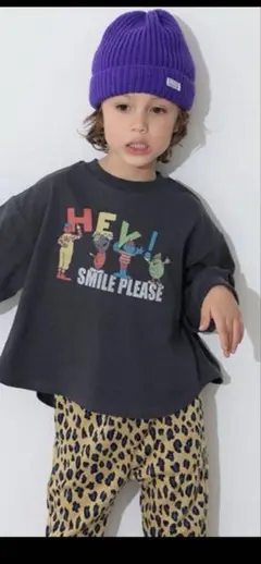 オーシャンアンドグラウンド　SMILE PLEASEプリントT