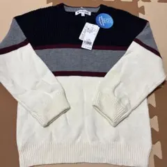 GLOBAL WORK ボーダーセーター Lサイズ