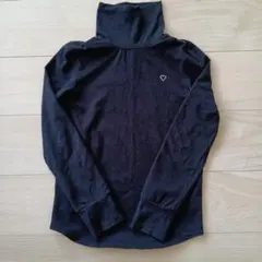 GapKids ブラック 長袖カットソー 150cm タートルネック