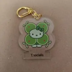 じ*ん様 大阪関西万博 日本館 藻キティ キーホルダー シアワセモ T. soc