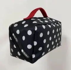 水玉模様小物入れ　化粧品入れポーチ