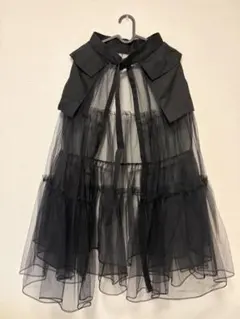 noir kei ninomiya チュールトレンチコート 黒 XS - メルカリ