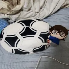 名探偵コナン サッカーボール クッション ぬいぐるみ