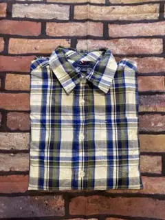 ジュニア　トミーフィルフィガー　 長袖シャツ チェック柄