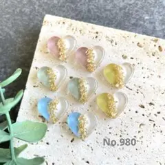 No.803 ドライフラワー ハート レジンヘアゴム（小さめ） - メルカリ