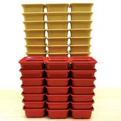Daiwa|プラスチック食器|メラミン製|食堂|飲食店 スクエア小鉢42点セット