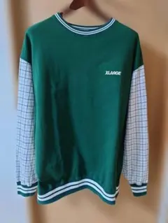 XLARGE グリーン トレーナー XLのサムネイル