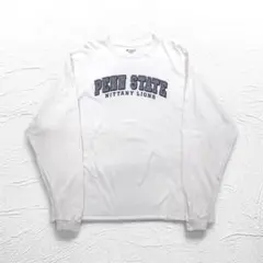 Champion カレッジプリント ロングスリーブ Tシャツ ロンT 4XL