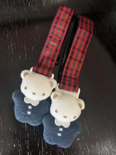 最終値下げ！ファミリア　美品ブランケットクリップ
