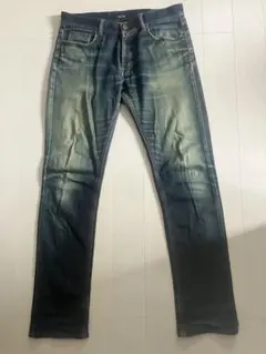 【美色】バーバリーブラックレーベル　ストレッチ　デニムパンツ　ジーンズ　W79