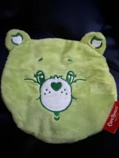 ケアベアポーチ　ガチャガチャ　グリーン