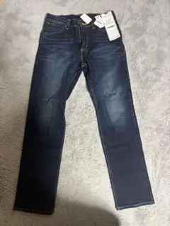 Wangler ダークブルースリムフィットデニム