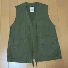 nikoand... ニコアンド　ミリタリーベスト　C-1風ストリング