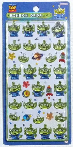 ボンボンドロップシール　トイ・ストーリー　エイリアン　第1弾