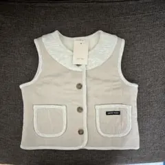 petitmain 縦キルトベスト　80