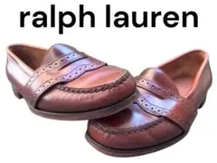 90s USA製Ralph Lauren ローファー　ポロラルフローレン