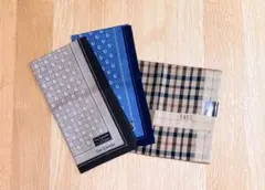 Guy Larocheギラロッシュ DAKS ダックス　ハンカチ 3枚セットのサムネイル