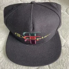 Champion キャップ 黒刺繍ロゴ