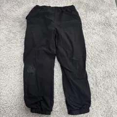 ユニクロフリースパンツ120難あり