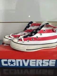 ■新品未使用■コンバース オールスター ハイ 星条旗柄 スニーカー　アメリカ