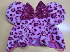 ディズニー ファンキャップ ミニー ヒョウ柄