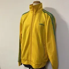アディダストラックジャケット、ブラジル代表カラー、