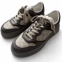 GUCCI GGキャンバス 厚底スニーカー 箱保存袋付 2023年モデル