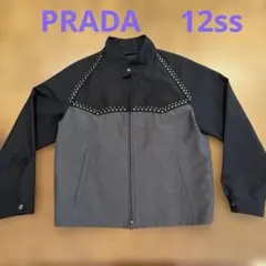 PRADA 12ss スタッズブルゾン 50のサムネイル