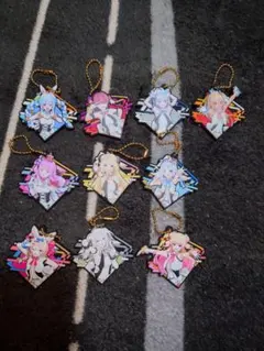 ホロライブ　3期生、4期生　5期生　ラバーストラップセット