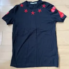 GIVENCHY リカルドティッシ期 スターパッチ Tシャツ ブラック xs