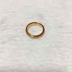 GoGo Elegance ゴールド 砂目 レディース ステンレス リング 6