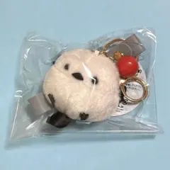 【新品】【タイトー限定】ふくふくシマエナガぬいぐるみストラップKH（グレー）