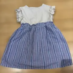 BEAMS mini ノースリーブワンピース 90cmのサムネイル