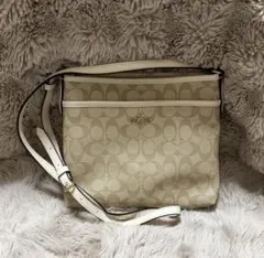 COACH ショルダーバッグ ベージュ