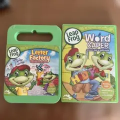LeapFrog Letter Factory・Word CAPER 2枚セットのサムネイル