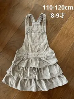 GapKids フリル付きサロペスカート110-120cm(130cm)
