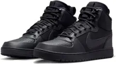 【極美品】ナイキ コート ボロー MID ウィンター オールブラック