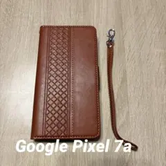 残り1点⭐️Google Pixel 7aケース 手帳型 カード収納 ブラウン