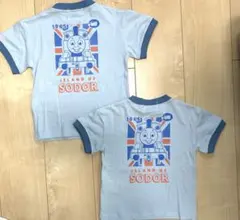 【新品】2点 THOMAS トーマス 半袖Tシャツ バックプリント 90 100
