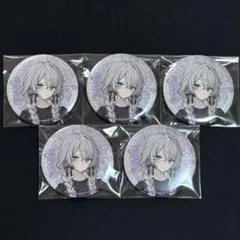 朝比奈まふゆ プロセカ ZOZO イラストレーター グリッター缶バッジ