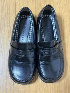 TOPVAL 黒フォーマルシューズ 19cm