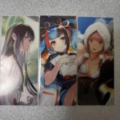 FGO 最終再臨展 編成画面風カード　黒姫　清少納言　水着メイヴ