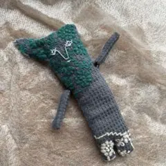 ハンドメイド　ミナペルホネンodyssey生地使用ブローチのサムネイル